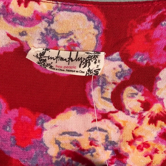 NWT Free People Forties Feel Printed bodysuit - Picture 5 of 8